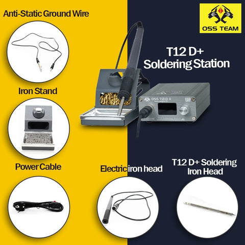 OSS T12-D+ 75W Soldering Station