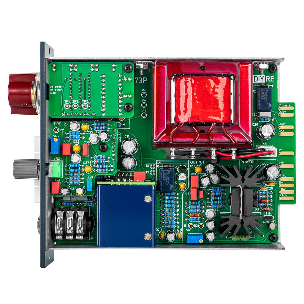 73P Class-A Mic Preamp – DIY Recording Equipment